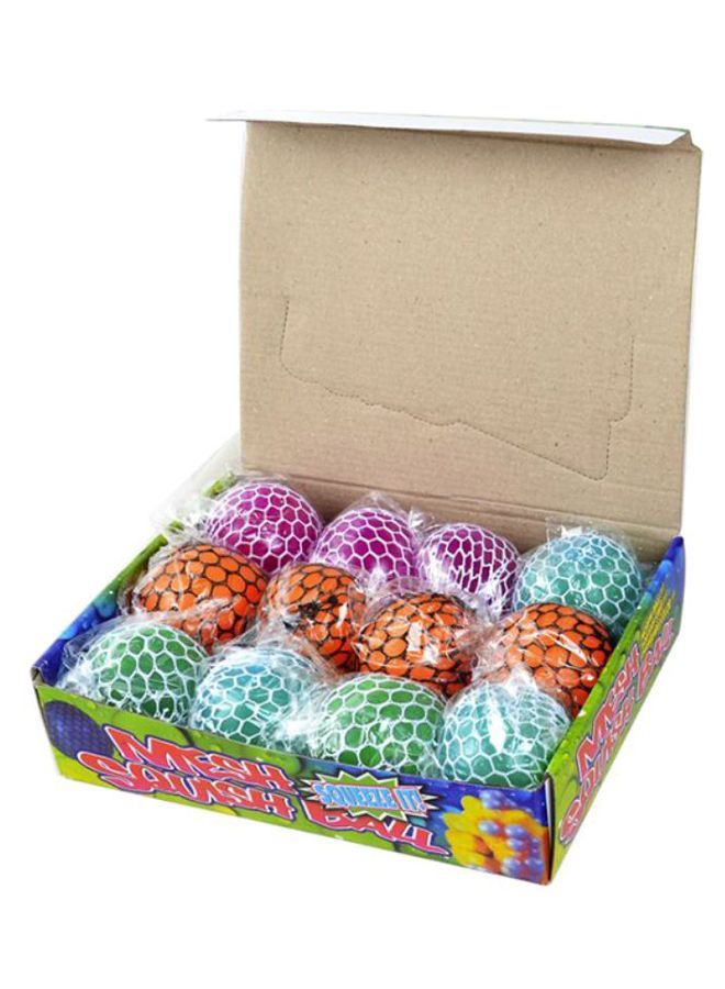Generic - 12-Piece Creative Squishy Mesh Ball Set - Image 1