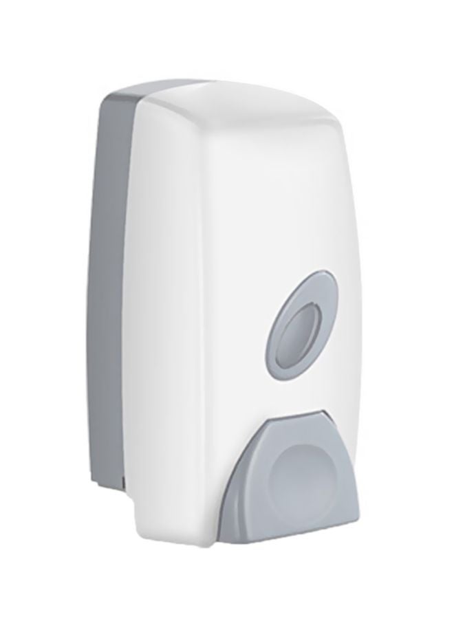 Generic - Wall Mounted Soap Dispenser White/Grey 9.44x3.54x5.11inch - Image 1