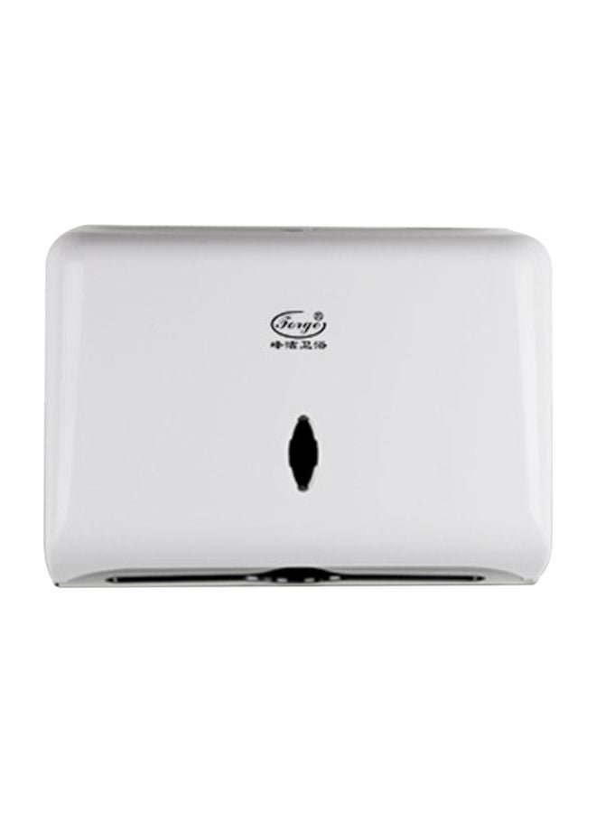 Generic - Wall Mounted Paper Towel Dispenser White 10.7x8.07x8.07inch - Image 1