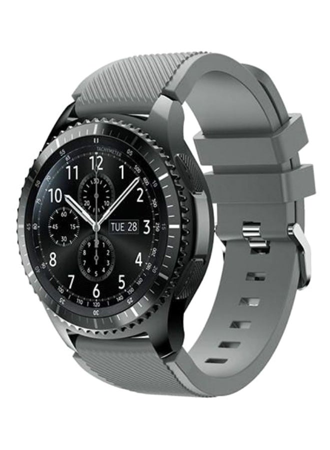 Replacement Band For Samsung Gear S3 Frontier/Classic 22mm Grey - Image 1