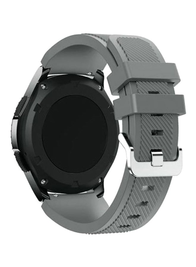 Replacement Band For Samsung Gear S3 Frontier/Classic 22mm Grey - Image 2