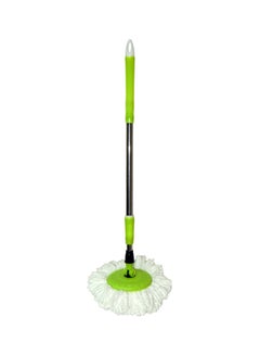 Home Concept 360 Degree Rotating Mop Stick With Bucket Green 50x30x30cm  - Image 1
