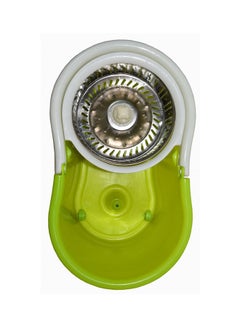 Home Concept 360 Degree Rotating Mop Stick With Bucket Green 50x30x30cm  - Image 3