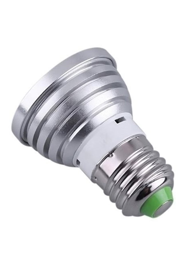 EHOME - LED Color Changing Light Bulb With Remote Control Multicolour - Image 1