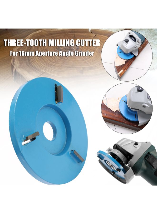 Three Teeth Woodworking Turbo Plane Carving Disc Red  - Image 4