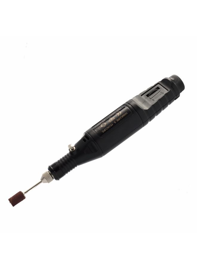 Mini Electric Grinder Drill Tool Kit Black 24cm - Image 3