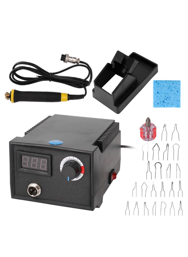 Multi-Functional Electric Pyrography Machine Set Black