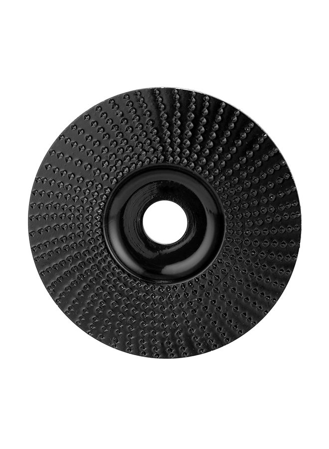 Carving Rotary Abrasive Disc For Angle Grinder Black 17cm 