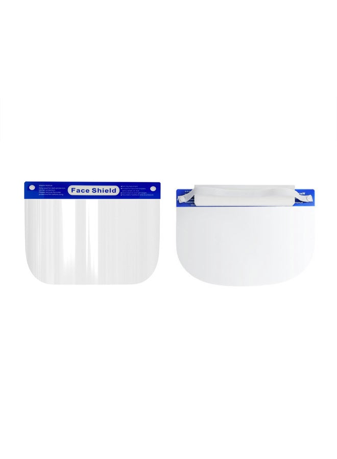 5-Piece Dustproof Adjustable Safety Full Face Shield Clear 32 x 4 x 22centimeter - Image 5