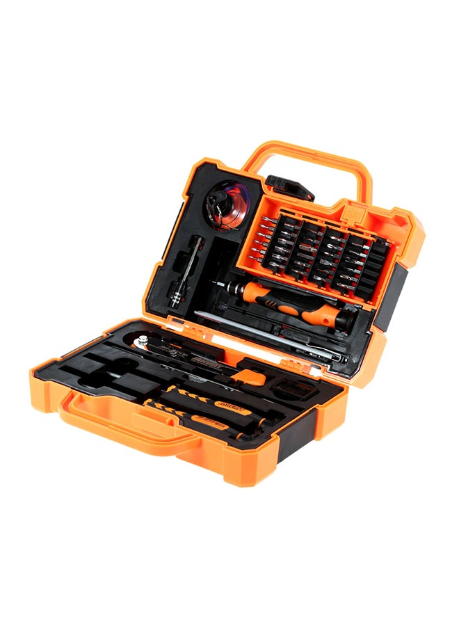 JAKEMY 45 In 1 Professional Precise Screwdriver Repair Kit Orange/Black 21.5cm  - Image 1
