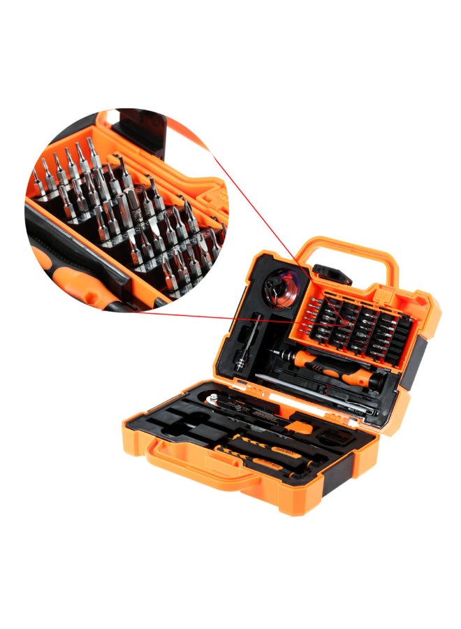 JAKEMY 45 In 1 Professional Precise Screwdriver Repair Kit Orange/Black 21.5cm  - Image 3