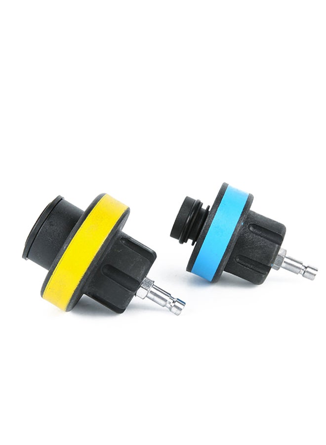 18-Piece Car Cooling System Tester Auto Repairing Pressure Gauge Kit Multicolor 31centimeter - Image 2