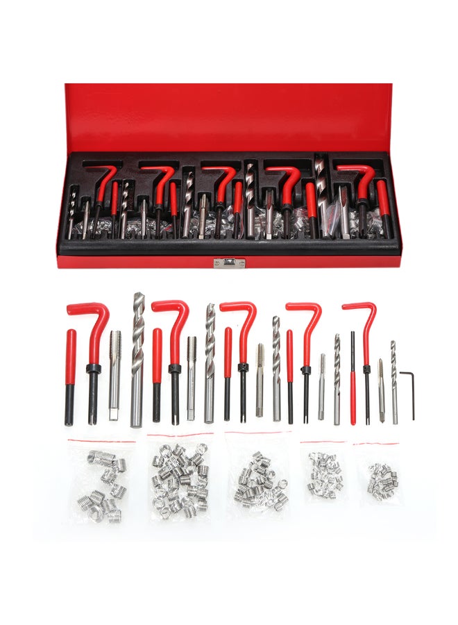 131-Piece Helicoil Type Thread Repair Kit Red 37.5cm  - Image 2