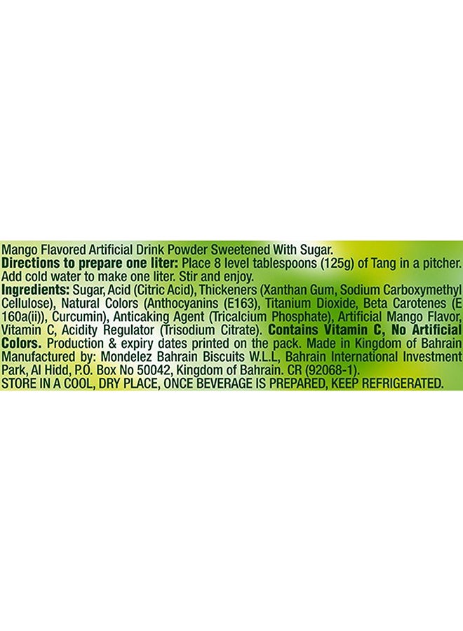 Tang Mango Flavour Juice Powder 750grams - Image 3