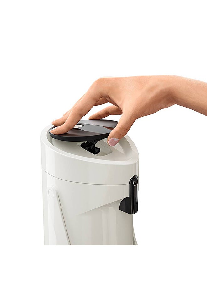 إمزا إبريق بونزا بمفرغ للضخ أبيض 1.9لترات - Image 2