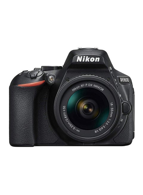 D5600 DSLR With AF-P DX NIKKOR 18-55mm f/3.5-5.6G VR Lens 24.2MP ,Built-in Wi-Fi, NFC And Bluetooth