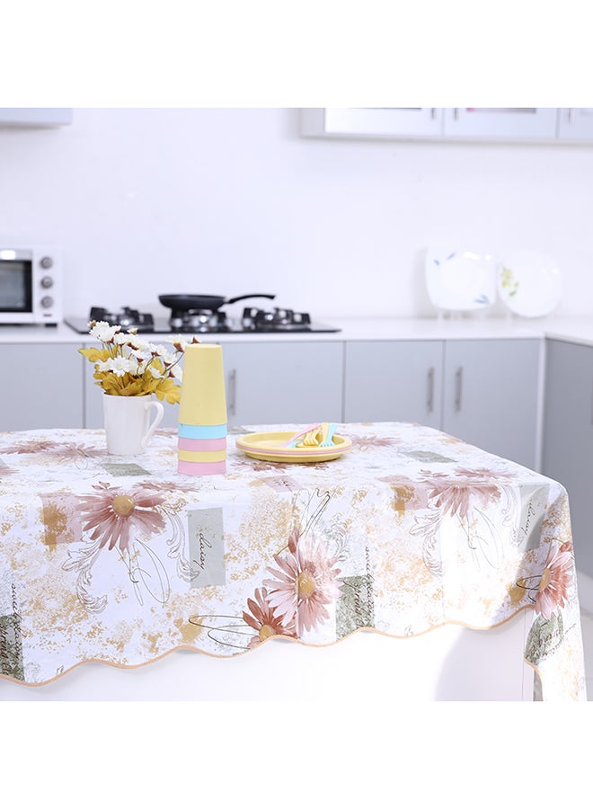 رويال فورد مفرش طاولة مستطيل بيج/ أخضر/ أصفر 60x90سم - Image 3