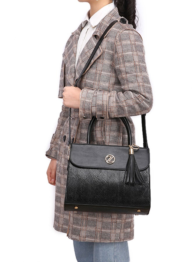 ZENEVE LONDON - Satchel Bag Black - Image 1