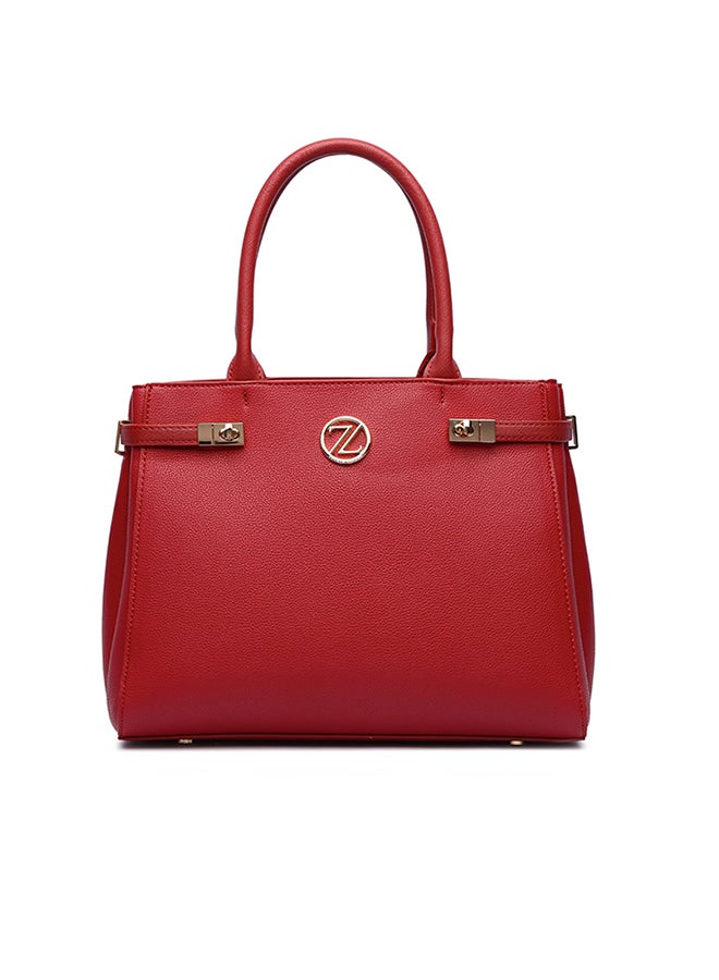 ZENEVE LONDON - Satchel Bag Red - Image 1