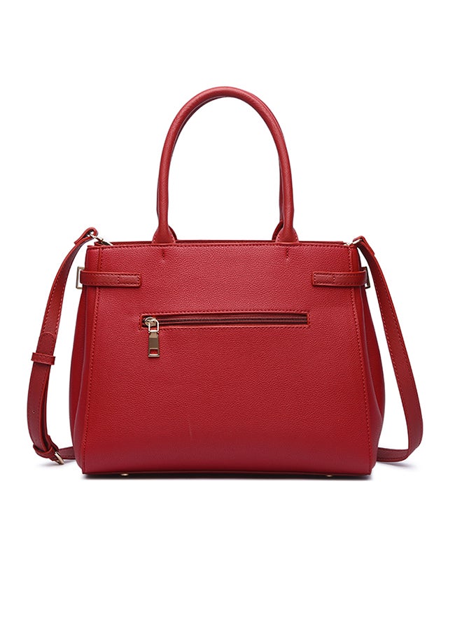 ZENEVE LONDON - Satchel Bag Red - Image 1