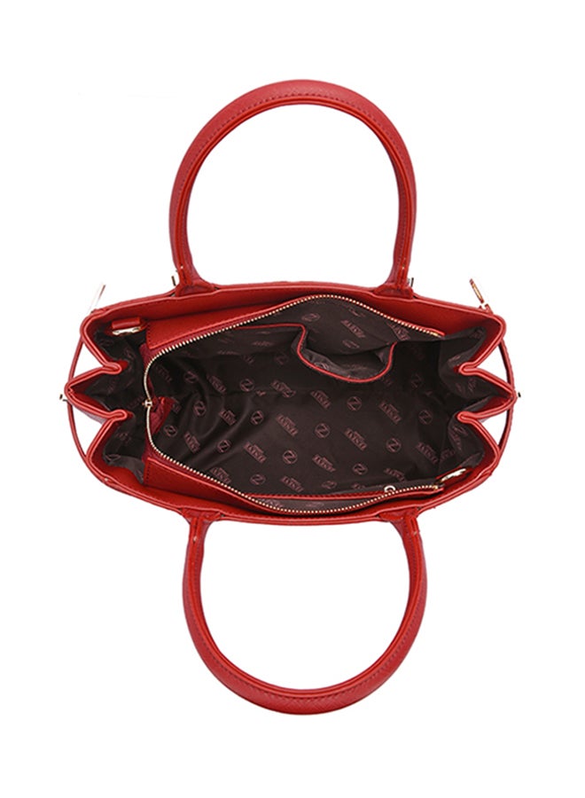 ZENEVE LONDON - Satchel Bag Red - Image 1