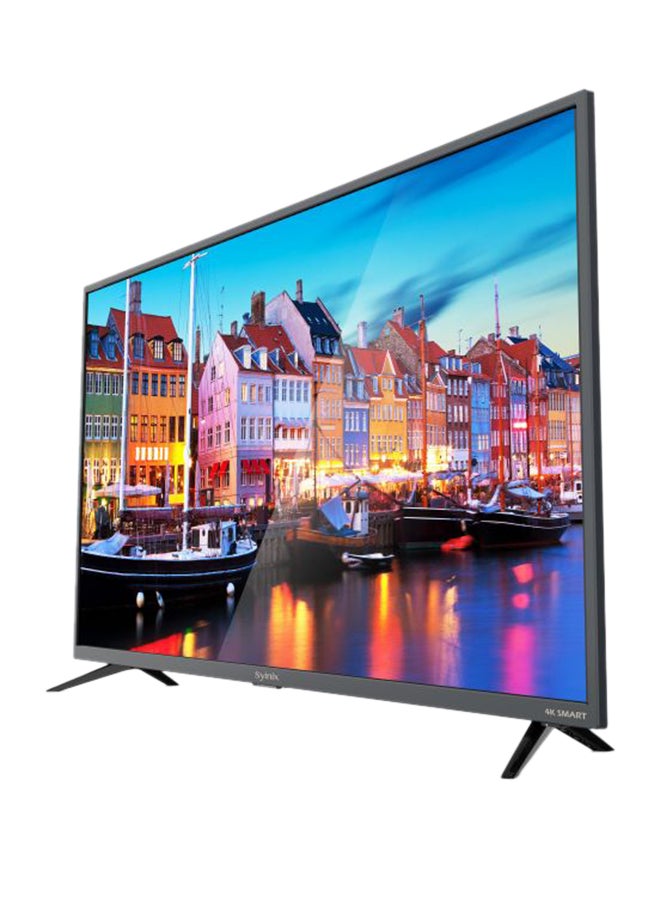 Syinix - 50-Inch 4K Ultra HD Smart LED TV 50T730U Black - Image 1