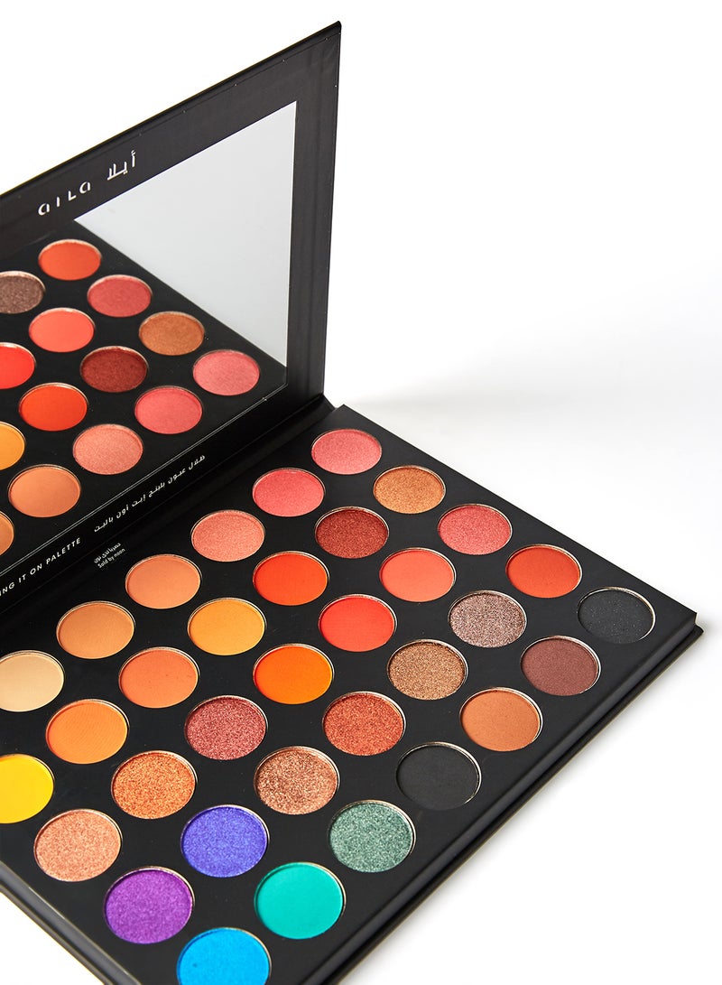 Aila - 35-Shade Bling It On Eyeshadow Palette Multicolour - Image 1