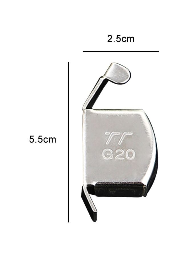 Magnetic Sewing Machine Gauge Silver 5.5x2.5cm - Image 5