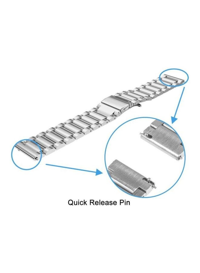 Replacement Watchband For Huawei Watch GT2 (46 mm)/Honor Magicwatch/Magicwatch 2 (46mm) Silver  - Image 3