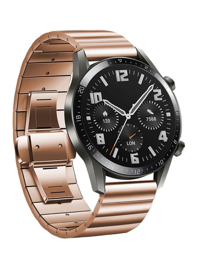 Replacement Band For Huawei Watch GT 2/Honor MagicWatch 2 46mm Rose Gold