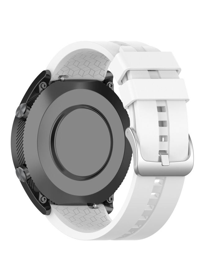 Generic - Replacement Strap For Huawei Watch GT 2/Honor MagicWatch 2 46 mm White - Image 1