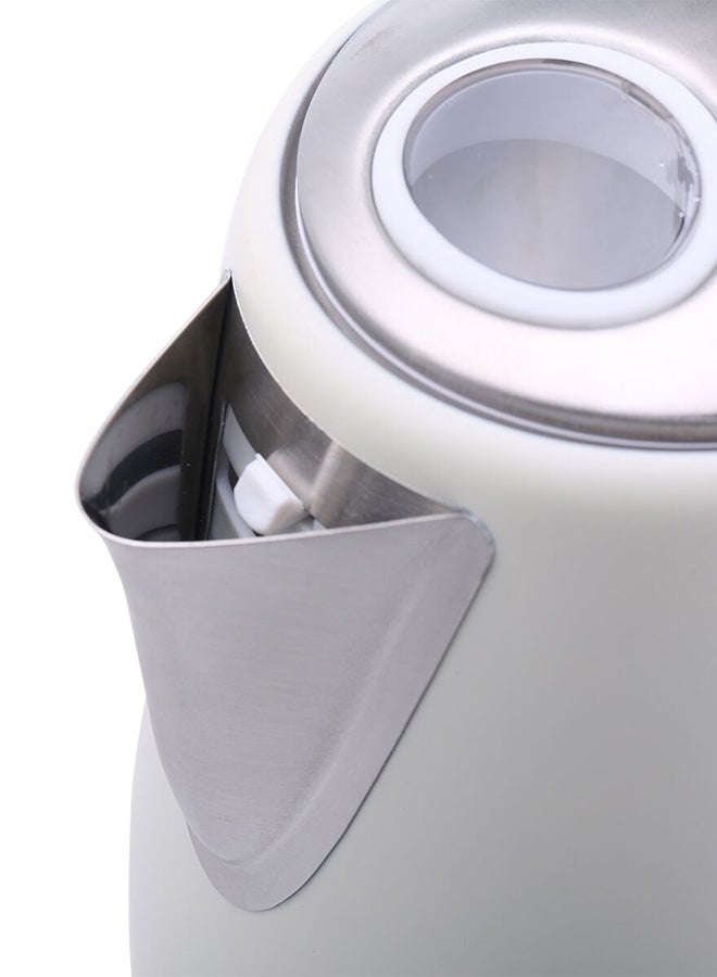 LAWAZIM Stainless Steel Electric Kettle 1.7 L 2200.0 W 05-2206-02 White/Brown  - Image 5