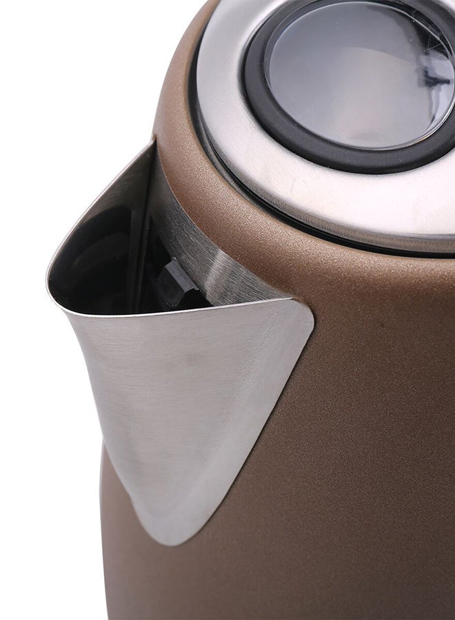 LAWAZIM Stainless Steel Electric Kettle 1.7 L 2200.0 W 05-2206-03 Brown/Silver  - Image 5