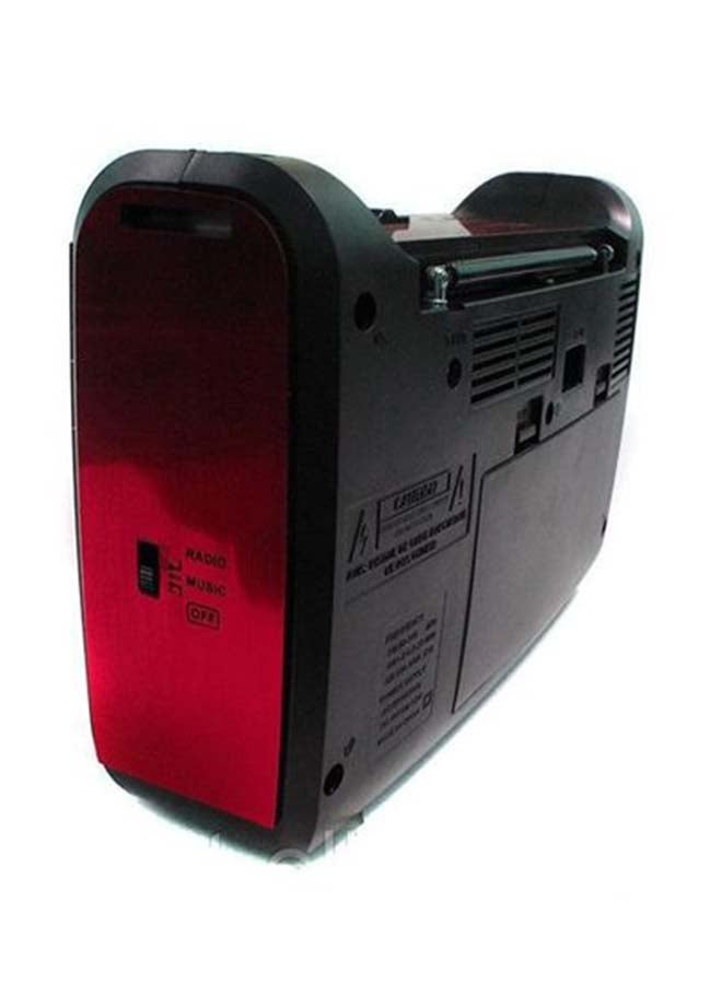 FM Radio With Emergency Light RX-333 Black - Image 3