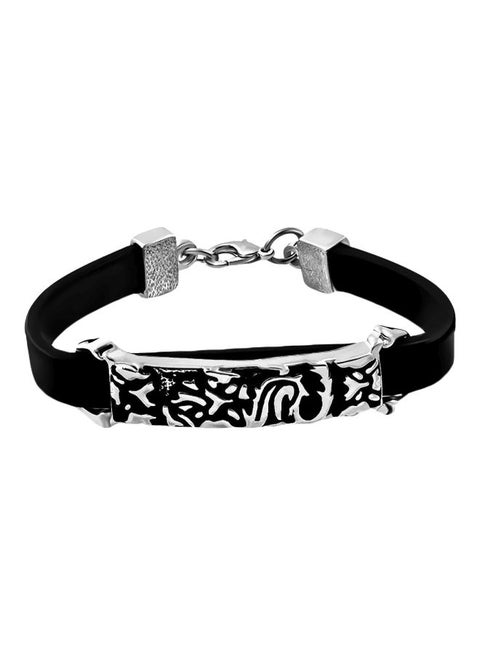 Rubber Biker Bracelet