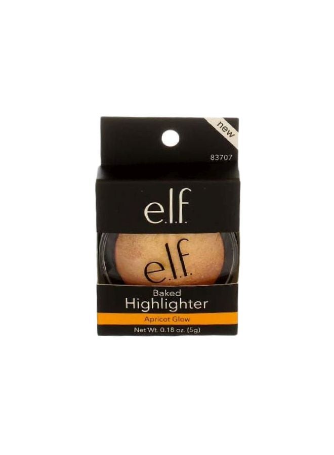 elf Baked Powder Highlighter Apricot Glow - Image 2