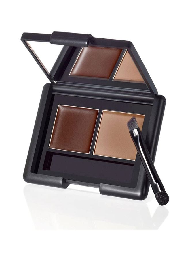 إلف علبة رسم حواجب بمظهر نهائي طبيعي بني / بني داكن - Image 2