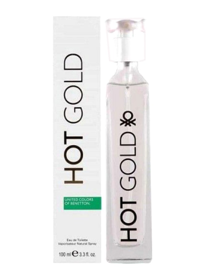 Benetton - Hot Gold EDT 100ml - Image 1