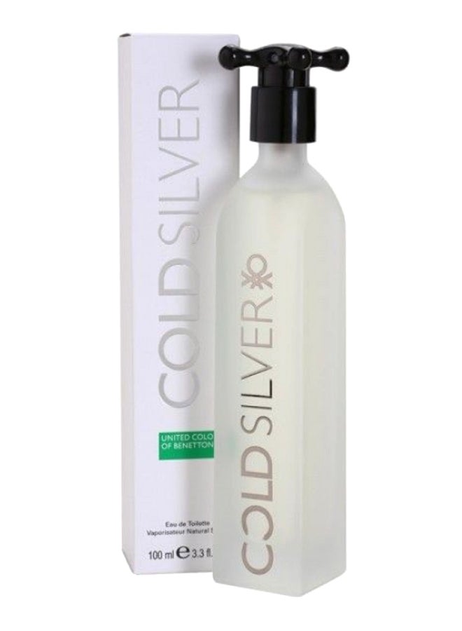 Benetton Cold Silver EDT 100ml  - Image 1
