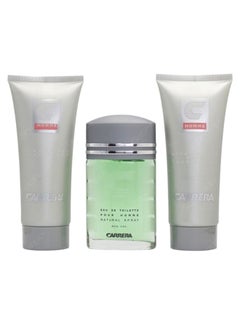 Carrera Pour Homme Gift Set Pour Homme EDT (100 ml), After Shave Balm (150 ml) & Shower Gel (150 ml)  - Image 2