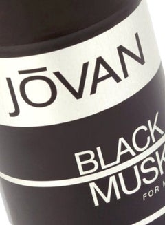 JOVAN Black Musk Deodorant Body Spray Black/White 150ml  - Image 2