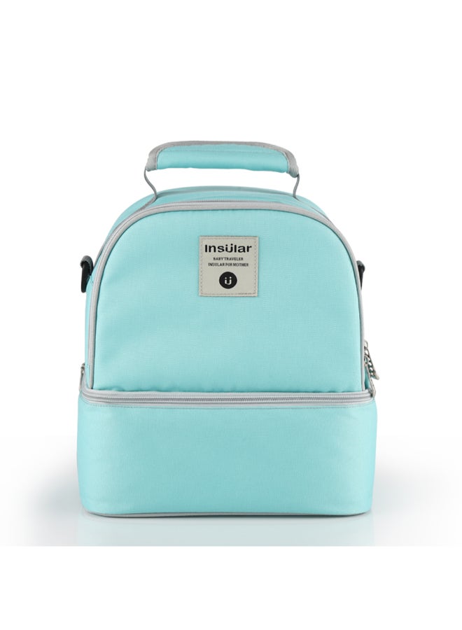 انسولار حقيبة تبريد زجاجات حليب الأم مكونة من 3 طبقات - Image 2