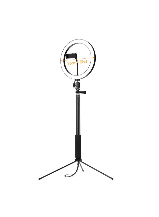 LED Ring Photography Lighting Kit Black  - Image 3