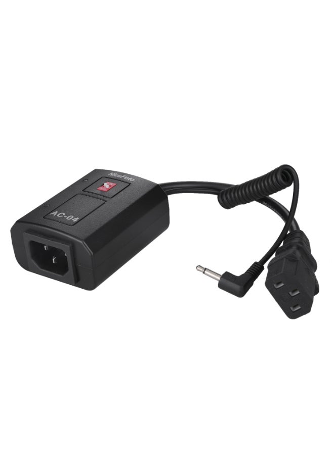 NiceFoto AC-04B Wireless Remote Flash Trigger With 6.35mm Adapter Black - Image 4