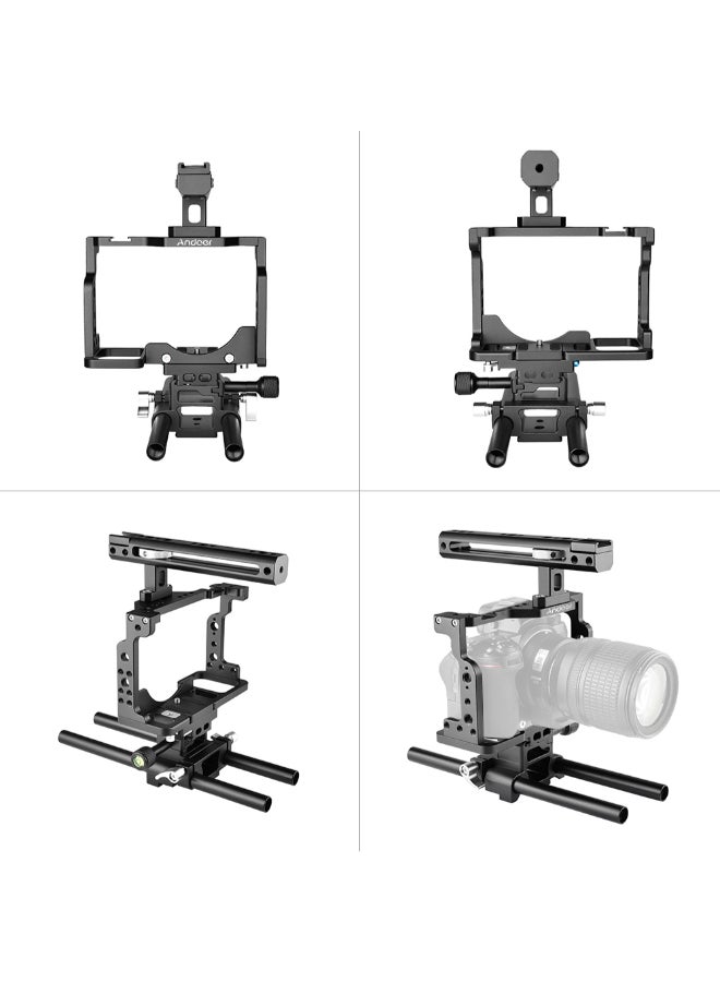 ANDOER C15 Camera Cage For Nikon Z6/Z7 Black  - Image 3