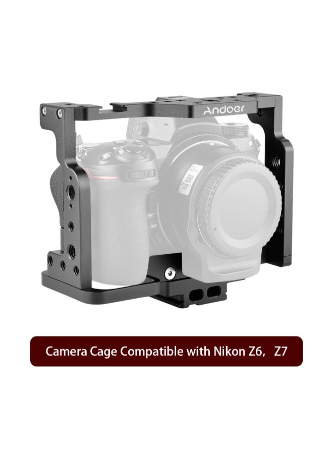 ANDOER C15-A Camera Cage For Nikon Z6/Z7 Black  - Image 3