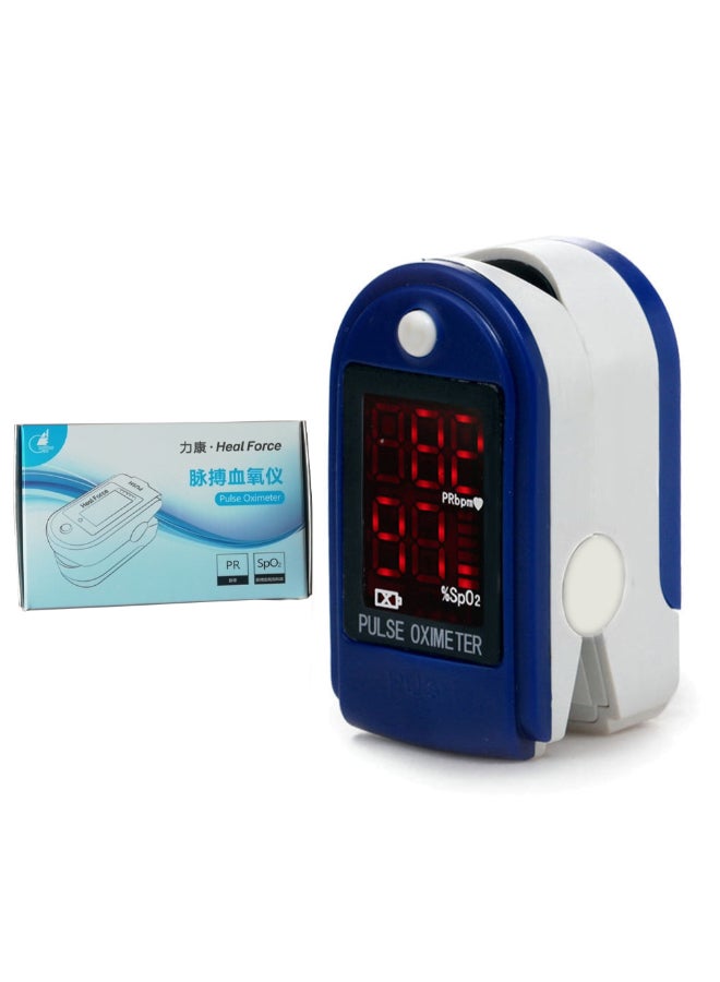 Generic - LED Fingertip Pulse Oximeter SPO2 Blood Oxygen Saturation Monitor - Image 1
