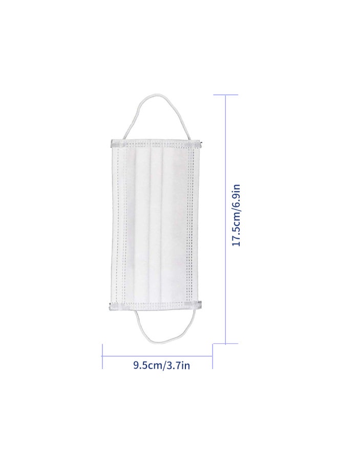 50-Piece Disposable Face Mask With Elastic Earloop - Image 2