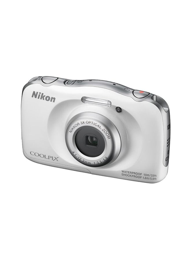 Nikon - Coolpix W100 Point And Shoot Camera 3x Wide Optical Zoom-NIKKOR ED Glass Lens 13.2MP Waterproof With Built-in Wi-Fi, NFC And Bluetooth - Image 1