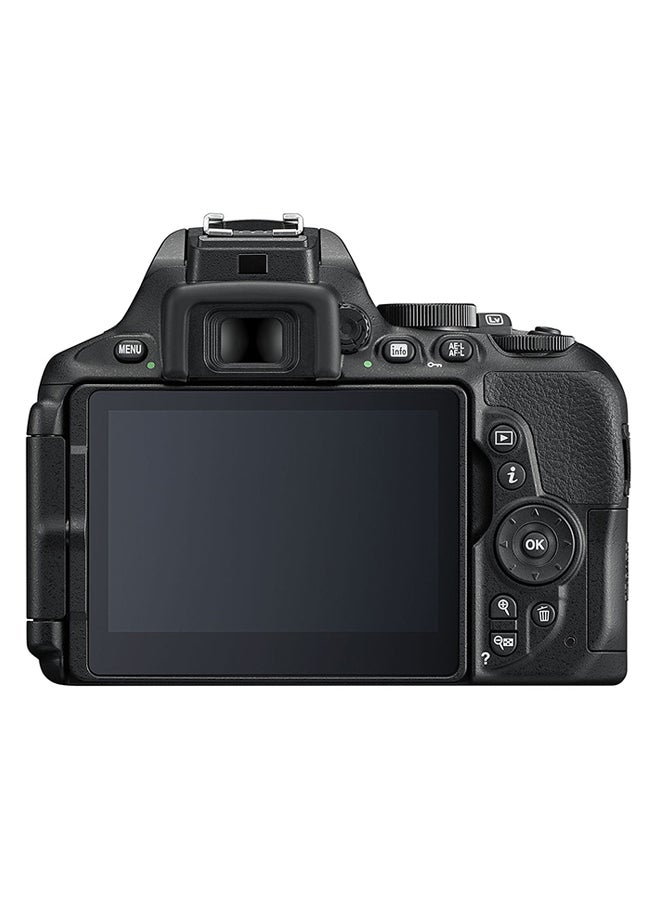 Nikon - D5600 DSLR With AF-P DX NIKKOR 18-55mm f/3.5-5.6G VR Lens 24.2MP , Built-in Wi-Fi, NFC, Bluetooth And Accessory Bundle - Image 1